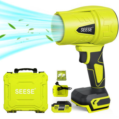 SEESE Cordless Turbo Jet Blower – Handheld Air Duster for Car Drying, Snow, Garden & Home, Perfect Gift